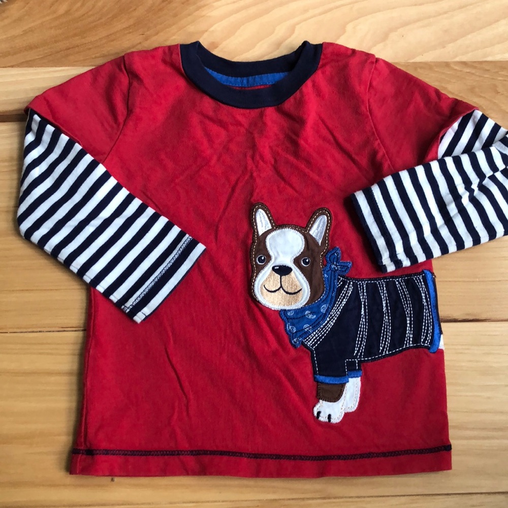 3/$12 Long-Sleeved Dog Tee